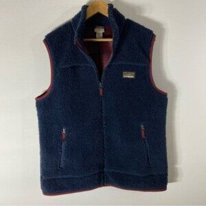L.L.Bean Men’s Mountain Pile Fleece Vest. Size L.